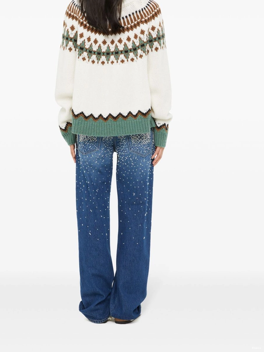 Affordable jumper Alanui roll-neck Winter Women Sweet 0422
